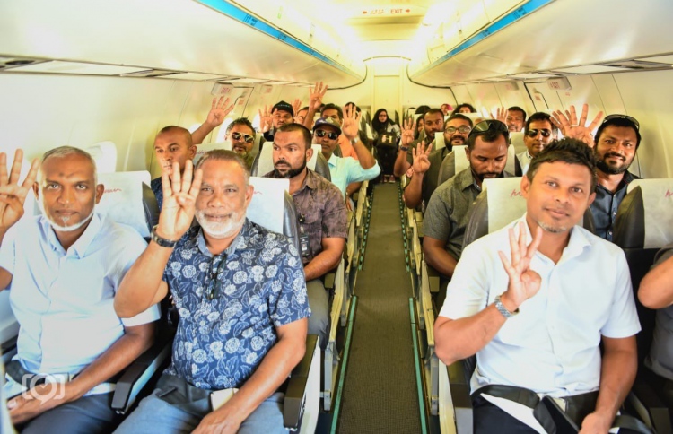 މުއިއްޒުގެ ކެމްޕެއިން ދަތުރުތައް އުތުރުން ފައްޓަވައިފި