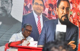 Former President Dr. Mohamed Waheed officially signs for Jumhooree Party (JP)-- Photo: JP
