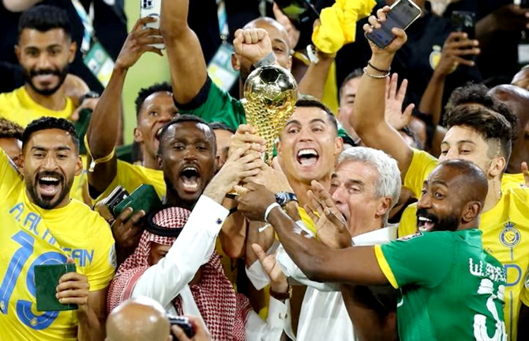 ރޮނާލްޑޯގެ ގޯލުތަކުން ނަސްރު، އަރަބި ޗެމްޕިއަނުންނަށް