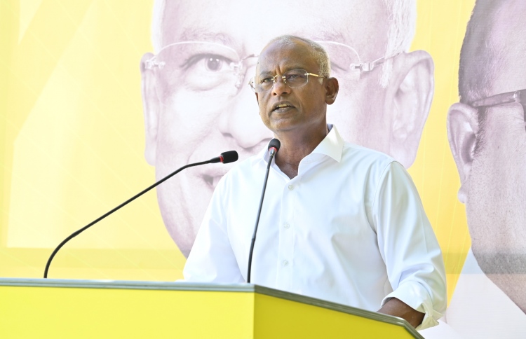 ޔާމީންގެ މައްސަލައިގެ ތެރެއަށް އަތްނުބާނާނަން: ރައީސް