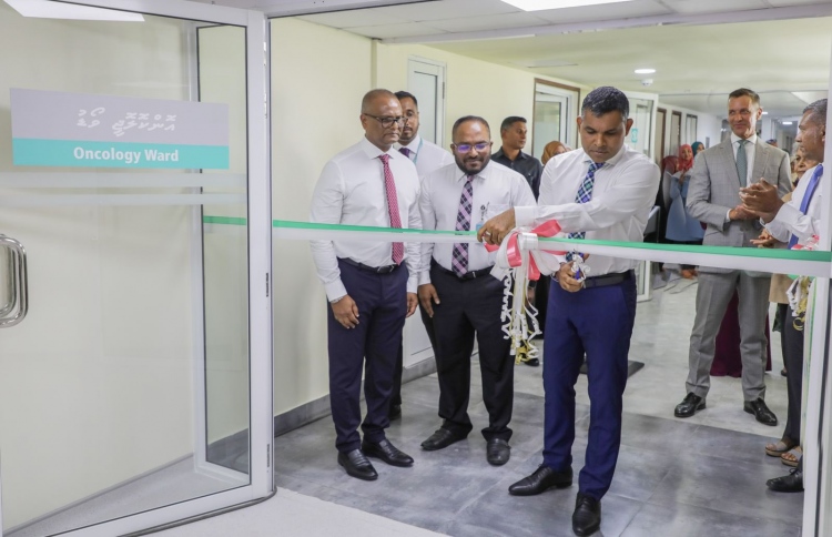 ކެންސަރު ބަލިތަކަށް ހާއްސަ ވޯޑެއް އައިޖީއެމްއެޗްގައި