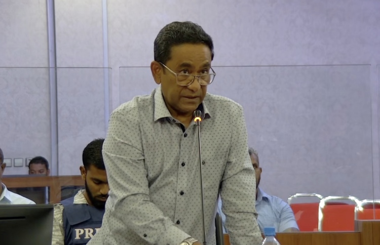 އާރަށް ހޯދަން އުޅުނު ކަމެއް ނޭނގޭ: ޔާމީން