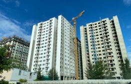 Some of the completed housing towers developed by Fahi Dhiriulhun Corporation (FDC)-- Photo: Mihaaru