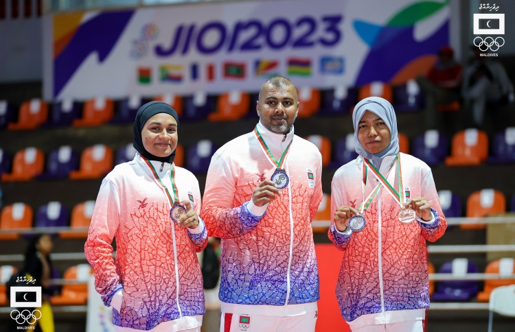 އަލަށްވާދަކުރި ގައުމީ ޓައެކްވޮންޑޯ ޓީމަށް ހަތަރު މެޑަލް