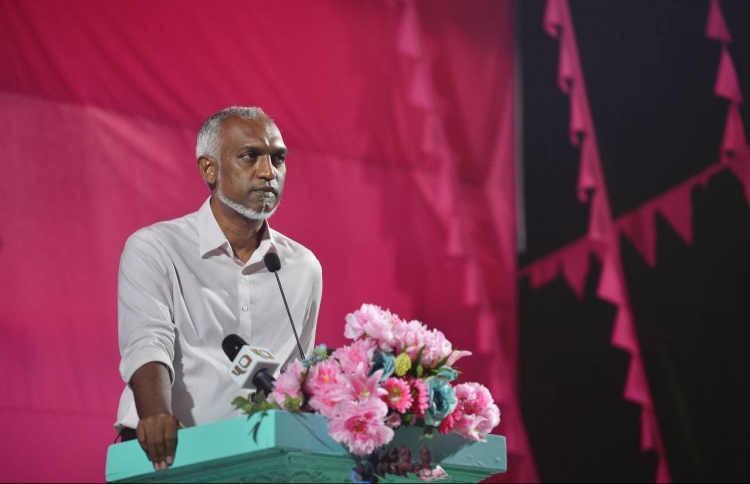 ޗައިނާގެ ގާތް ގުޅުން އަލުން އިޔާދަކުރާނަން: މުއިއްޒު