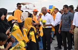 From MDP's Presidential election campaign trips last year.