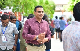 MNP leader Mohamed Nazim; one of the contenders in this year's presidential election-- Photo: Mihaaru