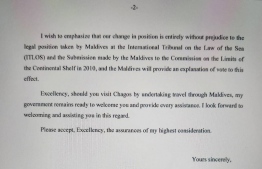 Mauritius letter leak