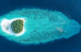 Hurendhoo given to Gaaf Alif atoll Kolamafushi Council to develop a picnic island -- Photo: Sukano Umar