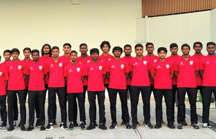 މައްސަލައެއް ދިމާނުވެ 19 އަހަރުންދަށުގެ ޓީމު ފުރައިފި