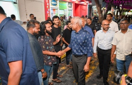 President Ibrahim Mohamed Solih promised to fix electricity rates for local residencies-- Photo: Nishan Ali | Mihaaru
