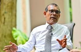 Parliament Speaker Mohamed Nasheed; MDP has decided to move forward with a no-confidence against Nasheed once again-- Photo: Mihaaru