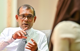 Mohamed Nasheed exclusive interview to Mihaaru. Photo: Fayaz Moosa / Mihaaru