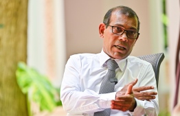 Parliament Speaker Mohamed Nasheed--
