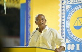 President Solih expressed confidence of winning the second round of elections noting the recent endorsements from members of The Democrats-- Photo: MDP