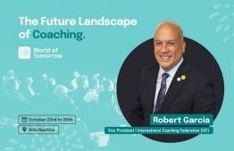 Robert Garcia, Vice President of International Coaching Federation (ICF) -- Photo: World of Tomorrow