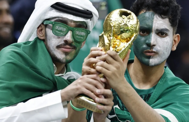 2034 ގެ ވޯލްޑް ކަޕް ބޭއްވުމުގެ ފުރުސަތު ސައުދީއަށް