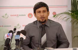 Former Deputy Minister of the Ministry of Economic Development Abdulla Mohamed; he was detained at a Malaysian airport barring entry into the country--