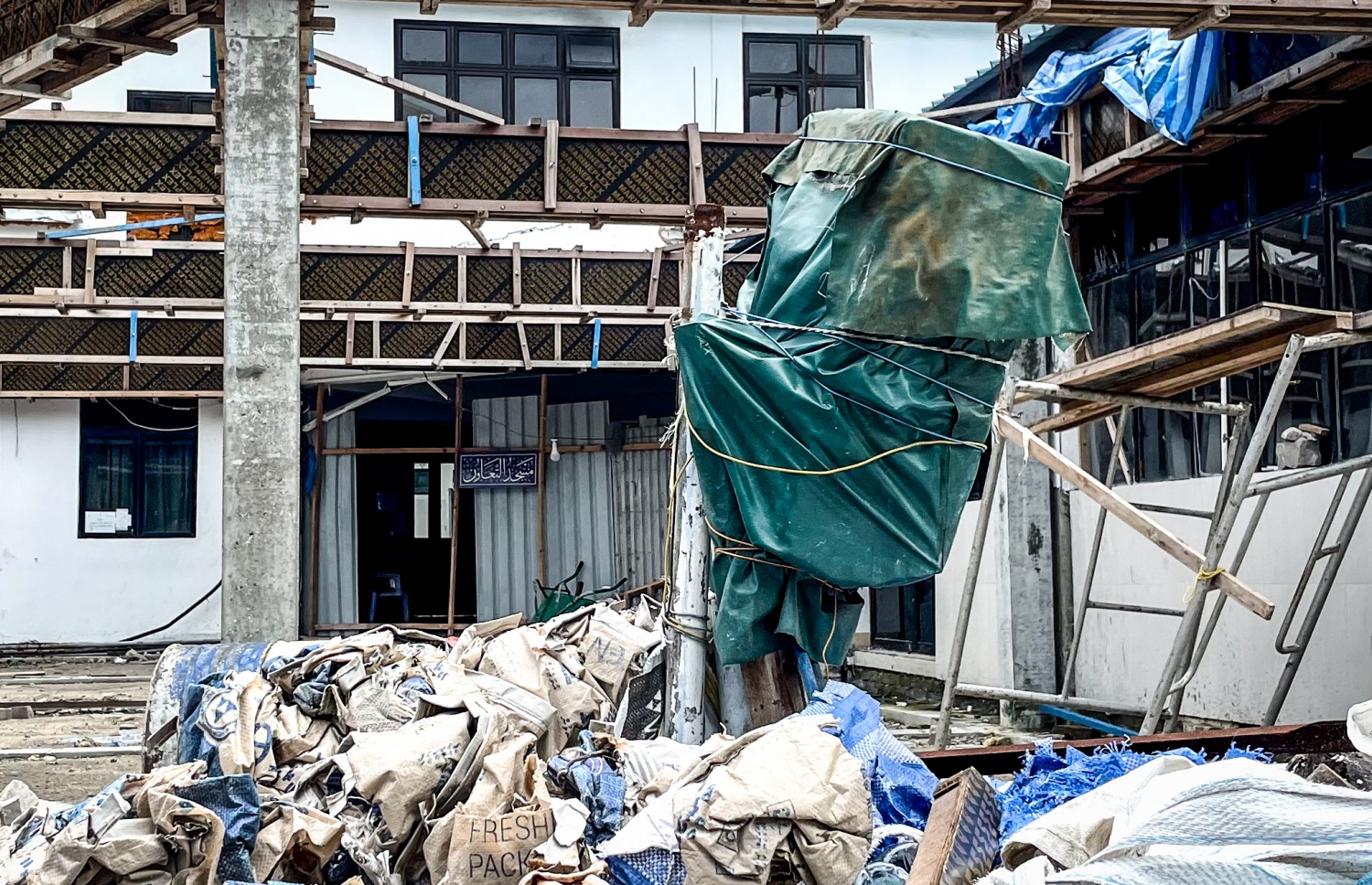 އާ ސަހަރާ ތަރައްގީކުރުމުގެ މަސައްކަތް މިހާރު ގޮސްފައިވާ ހިސާބު: އެ މަޝްރޫއުގެ އެގްރީމެންޓު ވަނީ ބާތިލްކޮށްފައި -- ފޮޓޯ: ނިޝާން އަލީ/ މިހާރު