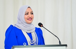 Transport Minister Aishath Nahula: All services provided by the ministry has been digitalized -- Photo: Transport Ministry