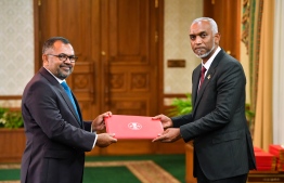 President Dr. Mohamed Muizzu appointed Moosa Zameer as the new Minister of Foreign Affairs-- Photo: President's Office