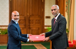 Dr. Ismail Shafeeu was appointed as the Minister of Education-- Photo: President's Office