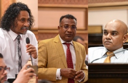Alifushi MP Mohamed Rasheed, Kaashidhoo MP Abdulla Jabir, and Kurendhoo MP Abdul Ghani Abdul Hakeem: The three are contending for the post of MDP PG leader