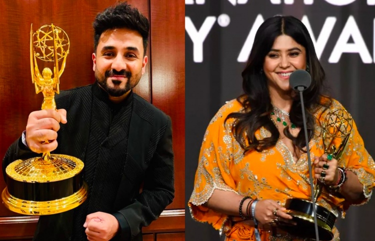 އިންޑިއާގެ ޕްރޮޑިއުސަރު އެކްތާ ކަޕޫރު އާއި ކޮމީޑިއަން ވިރް ދާސް އެމީހުންނަށް ލިބުނު އެވޯޑާއެކު.