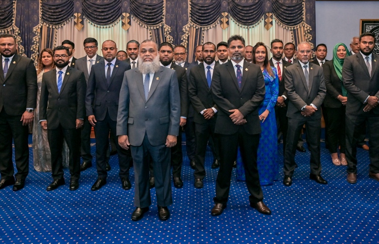 މިނިސްޓްރީތަކަށް 25 ސްޓޭޓް މިނިސްޓަރުން އައްޔަންކޮށްފި