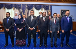 The 11 ministers of state and Special Envoy for Climate Change appointed by President Muizzu today.