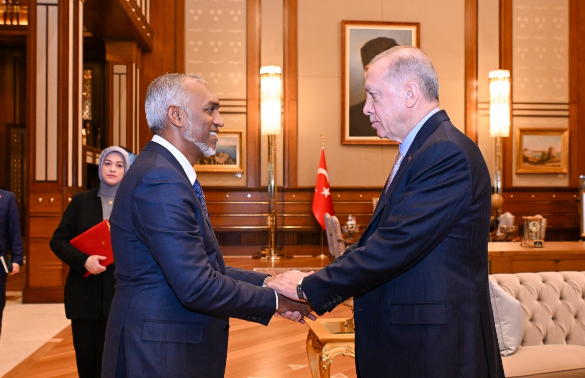 Cumhurbaşkanı Moiso, Cumhurbaşkanı Erdoğan’la görüştü