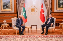 President Muizzu meets with Turkish President Erdogan during his visit to Turkey: The Maldivian government has decided to open an embassy in the Maldives -- Photo: President's Office