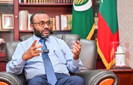 [File] Islamic Minister Dr. Mohamed Shaheem in an interview with Mihaaru News: The Minister said that the children's shelters and centers for people with special needs in Maldives require assistance