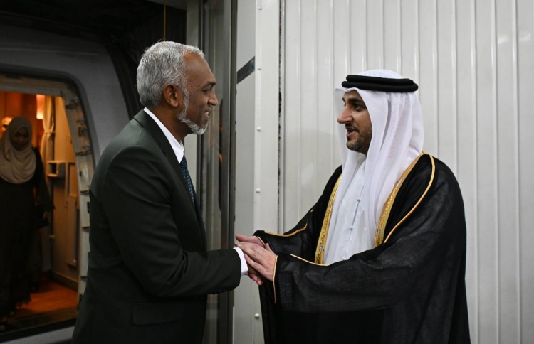 ކޮޕް ސަމިޓަށް ރައީސް ޑރ. މުއިއްޒު ދުބާއީ އަށް