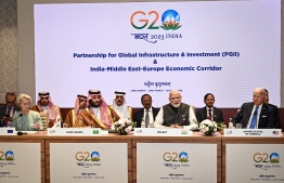 Prime Minister Shri Narendra Modi launched the scaled-up Partnership for Global Infrastructure and Investment (PGII) and India-Middle East-Europe Economic Corridor programme – Photo: High Commission of India