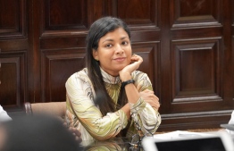 Rozaina Adam during a parliamentary session -- Photo: Parliament