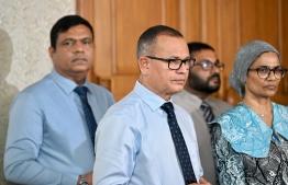 Minister of Local Government Adam Shareef-- Photo: President's Office