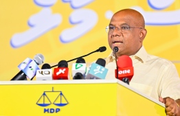 [File] Former Minister of Foreign Affairs Abdulla Shahid: he has decided to run for the post of MDP president
