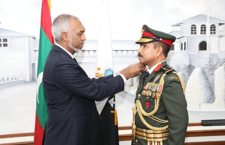 އަބްދުއްރަހީމަށް ސިފައިންގޭގައި އެންމެއިސް ދެވަނަ ރޭންކް