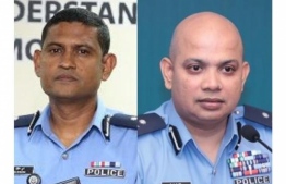 ACP Shujau (R) and ACP Naveen (L)--