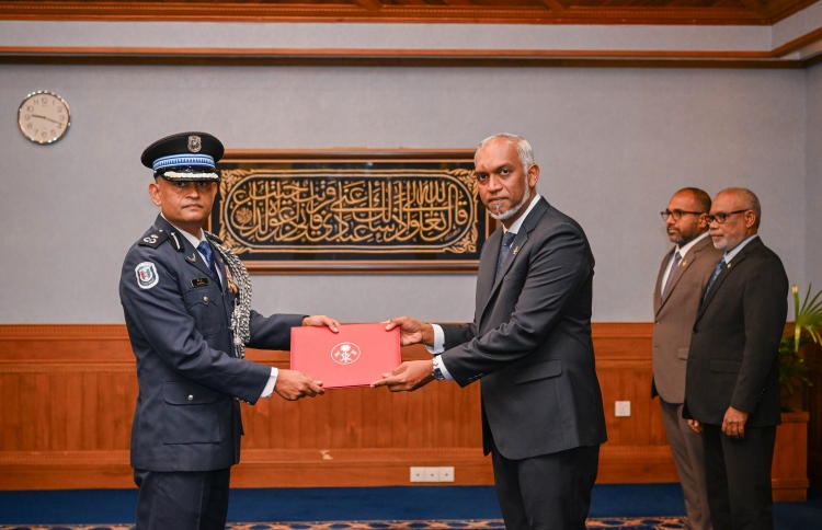 ޕޮލިސް ކޮމިޝަނަރަކަށް ޝުޖާއު އައްޔަންކުރައްވައިފި