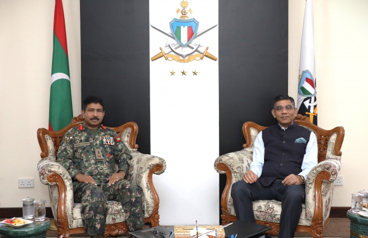 Defense Chief Meets Indian Ambassador - The Edition