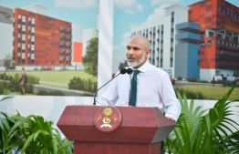 Education Minister Dr Ismail Shafeeu