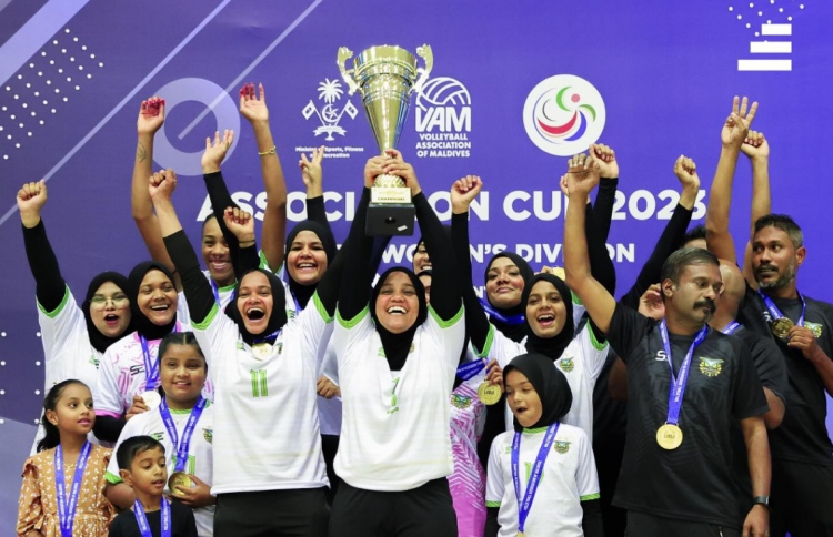 ވެމްކޯއިން ވޮލީބޯޅަ އެސޯސިއޭޝަން ކަޕް މިލްކު ކޮށްފި