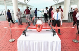 The drone, brought by STO, unveiled in August -- Photo: STO