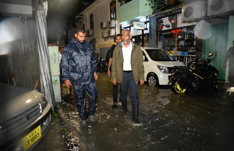 ގެއްލުން ލިބުނު ގޭގޭގެ ހާލަތު ރައީސް ބައްލަވާލައްވައިފި