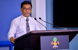 A press conference held at the President's Office -- Photo: President's Office