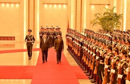 President Xi Jinping welcomes Maldives President Dr. Mohamed Muizzu
