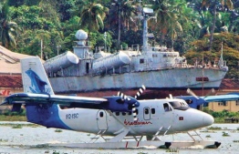 Maldivian aircraft used in Ahmedabad, India