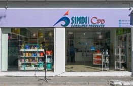 SIMDI CPD outlet opened in Maafannu.-- Photo: Nishan Ali / Mihaaru